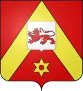 Arms of the last lord of Maizeret in the Ancien Régime, Baron Jacques de Baré de Moisnil, lord of Houchenée