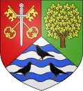 Coat of arms of Blanzaguet-Saint-Cybard