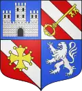 Coat of arms of Lacourt-Saint-Pierre