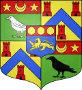 Coat of arms of Menville