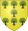Coat of arms of Saussines