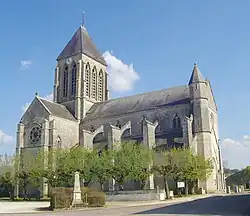 The church in Blécourt
