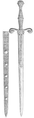 Blessed sword of Francesco Foscari