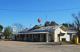 The pub at Blighty.