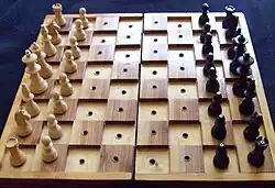 Chessboard for blind players[c]