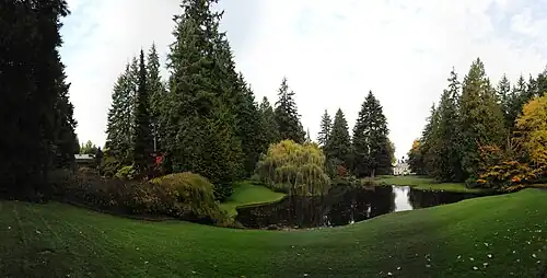 Panoramic view of a section of the reserve
