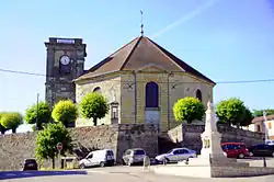 The church in Blondefontaine