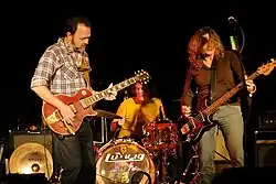 Cary Hudson & Blue Mountain playing at The Bottleneck in Lawrence, Kansas, April 18, 2008.
