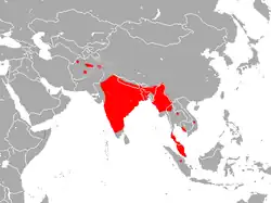 Map of range