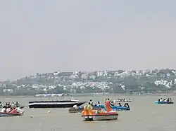 Boats in Upper Lake