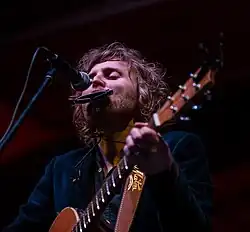 Mitchell performing at The Abbey, Canberra, in September 2013