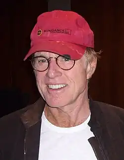A photograph of Robert Redford