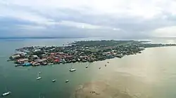 Picture of Bocas del Toro, the fourth checkpoint of the race.