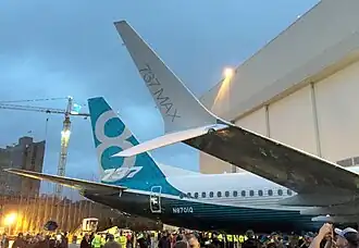 Advanced Technology Winglet standard on MAX