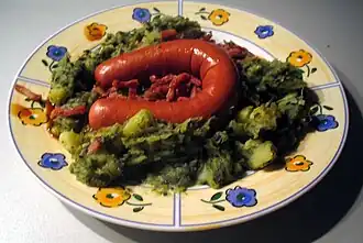 Dutch boerenkoolstamppot