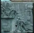 Part of Boforsmonumentet in Karlskoga