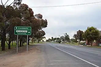 Main street of Bogan Gate