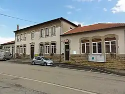 The town hall in Boismont