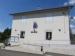 The town hall in Boissia