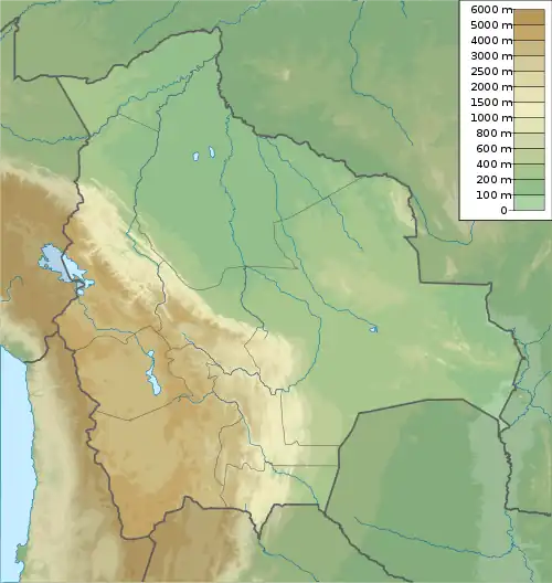 Cochabamba is located in Bolivia