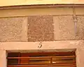 Stone table at Number 5.