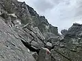 Bonticou Crag, as viewed from the base of the rock scramble