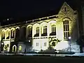 At night (looking east)