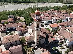 Scenic view of the old town.