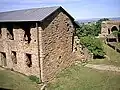 Part of the ruins of today