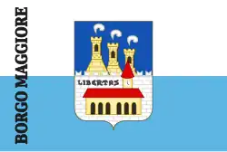Flag of Borgo Maggiore