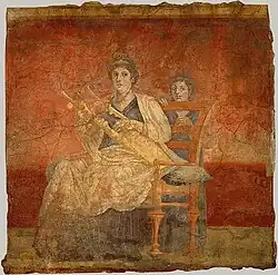 Roman art, Villa Boscoreale frescos, c. 40 BC