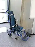 Wheelchair at Boston Airport, United States