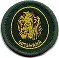 Botswana Scouts Association Membership Badge