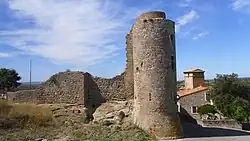 Ruins of the chateau