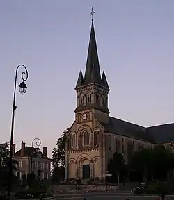 The church in Saint Cénéré