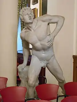 Gladiador herido (1825), by Josep Bover.
