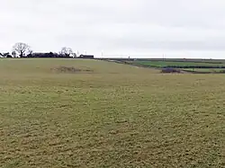 Group of three bowl barrows 180&nbsp;m south of Tyning's Farm: part of the Tyning's Farm round barrow cemetery