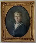 Boy in a sailor suit, painted between 1900 and 1927. Subject unknown.