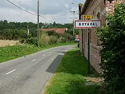 The road into Boyaval