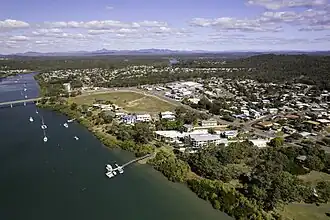 Boyne Island from the air - May 2023