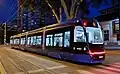 Bozankaya tram at Boulevard Vojvode Mišića