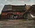 Brabant Farmyard by Piet Mondrian