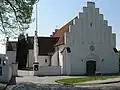 Entrance to the church