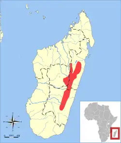 Map of range
