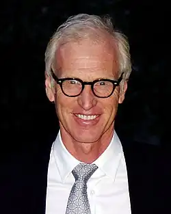 Hall smiling