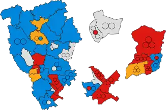 1991 results map