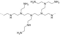 Subunit of polyethylenimine
