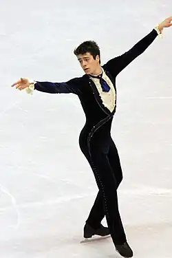 Brandon Mroz at the 2009 Skate America
