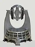 Jagger's Melchett fire basket, also at the V&A
