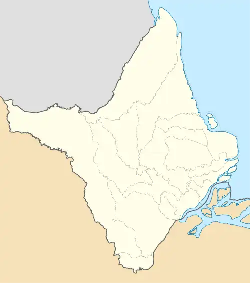 Palikur settlements